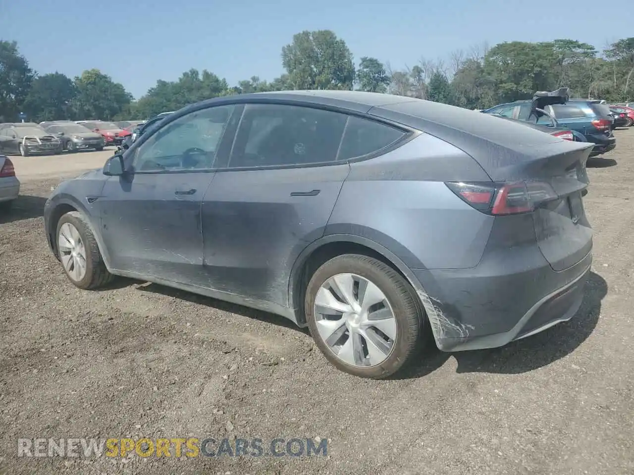2 Photograph of a damaged car 7SAYGDEE0PA202486 TESLA MODEL Y 2023