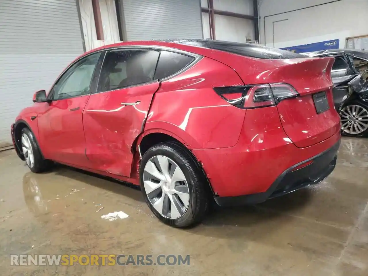 2 Photograph of a damaged car 7SAYGDEE0PA202827 TESLA MODEL Y 2023