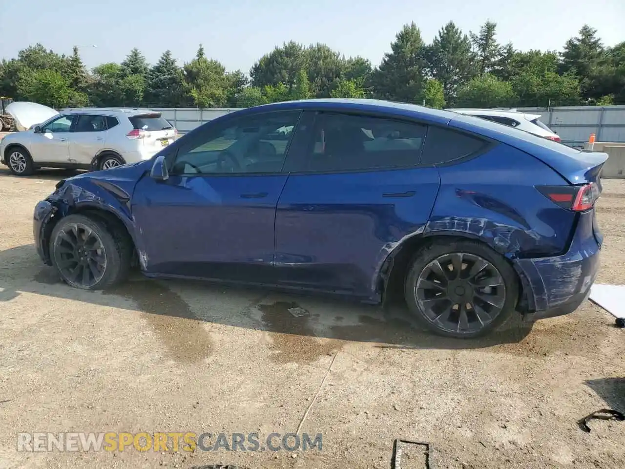2 Photograph of a damaged car 7SAYGDEE0PA203752 TESLA MODEL Y 2023