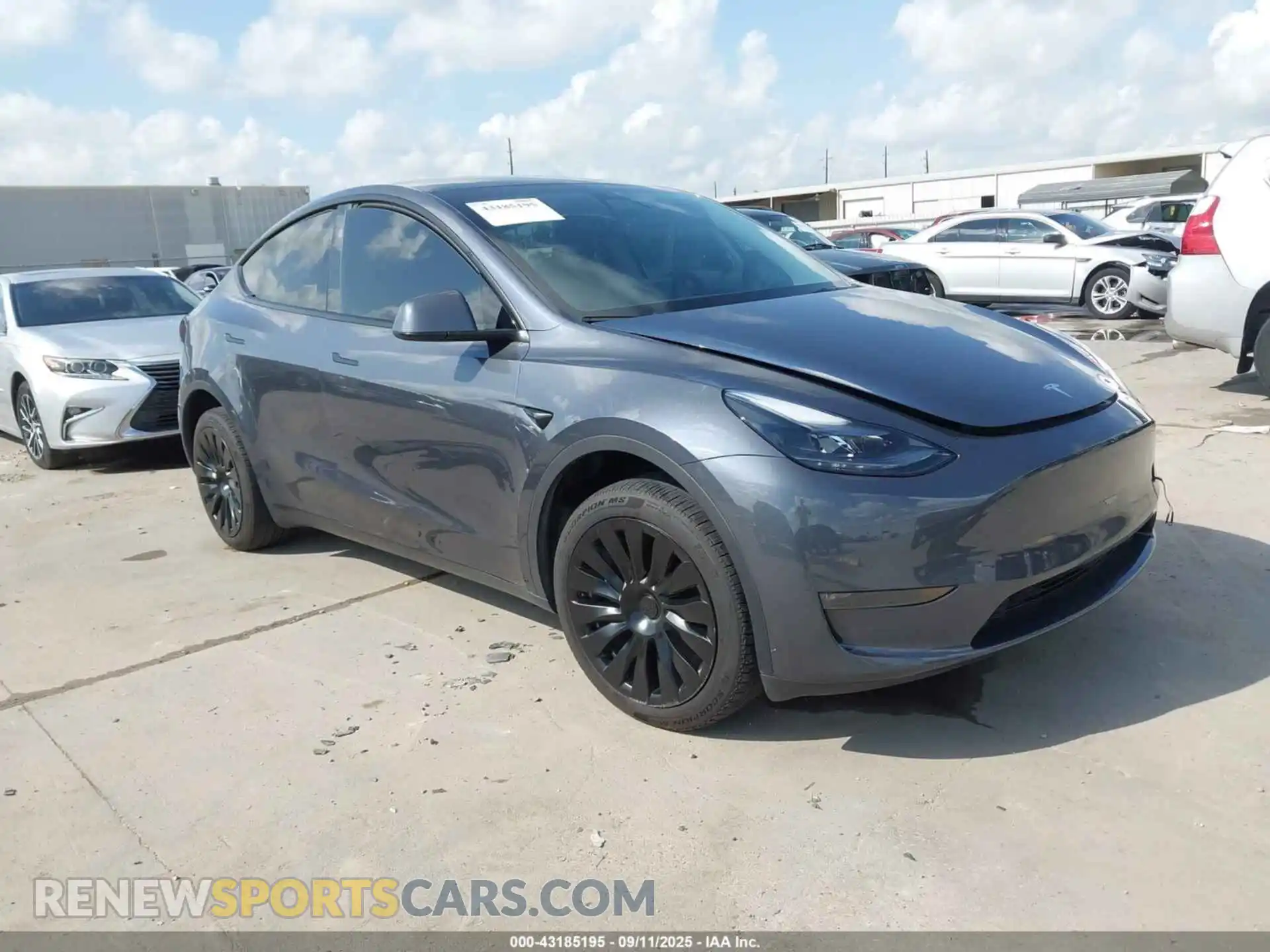 1 Photograph of a damaged car 7SAYGDEE0PA208949 TESLA MODEL Y 2023
