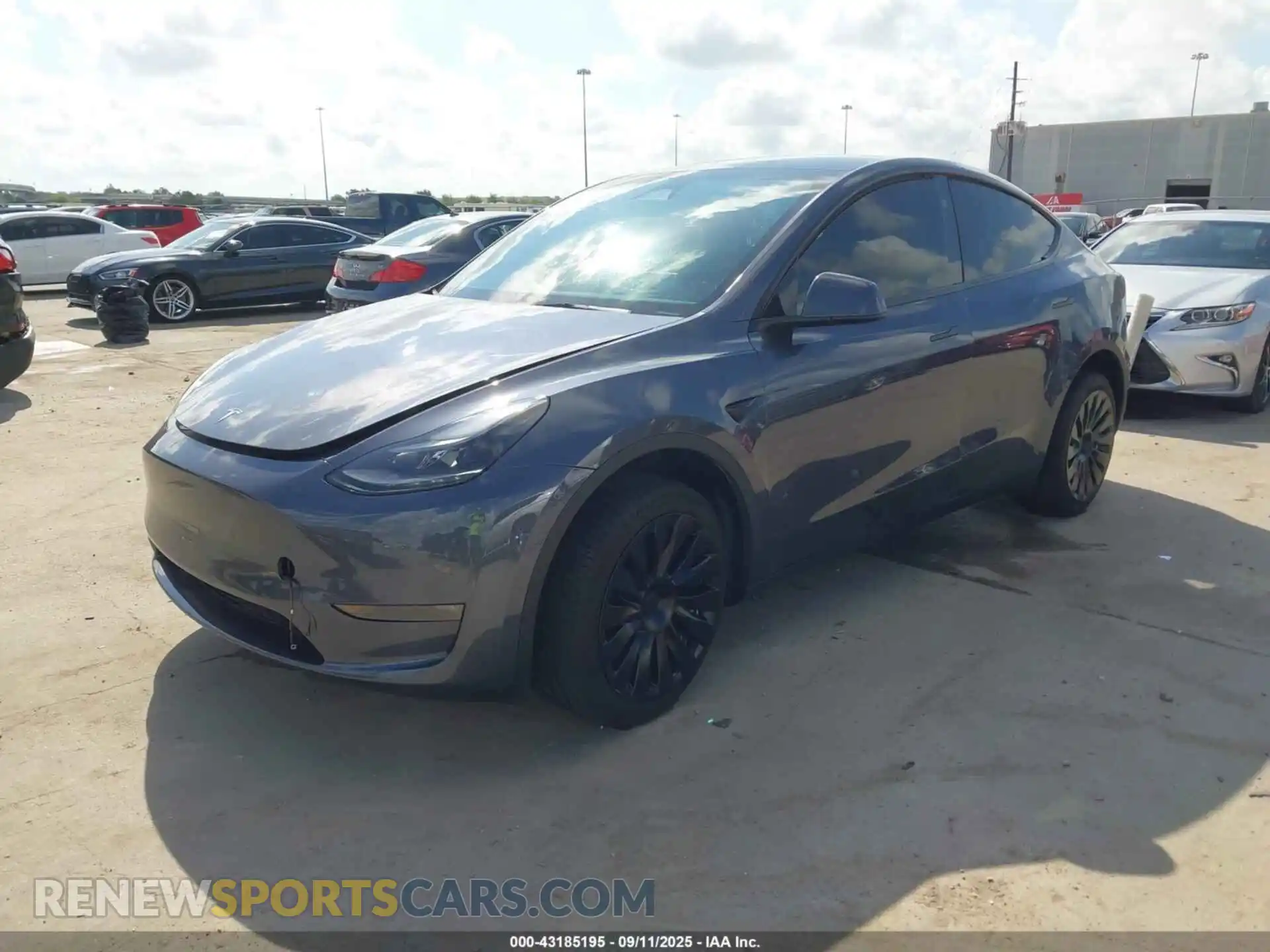 2 Photograph of a damaged car 7SAYGDEE0PA208949 TESLA MODEL Y 2023