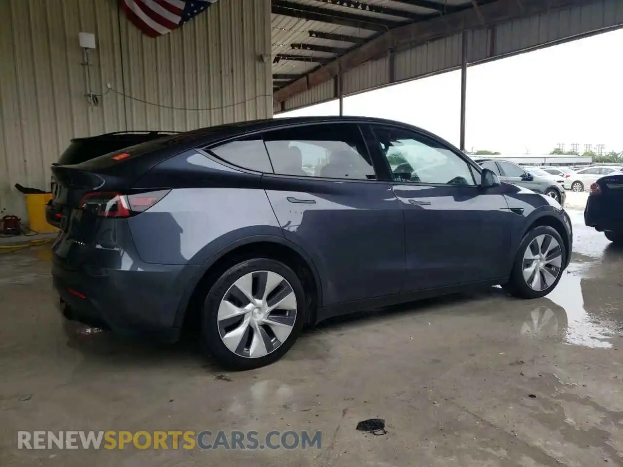 3 Фотография поврежденного автомобиля 7SAYGDEE0PF596526 TESLA MODEL Y 2023