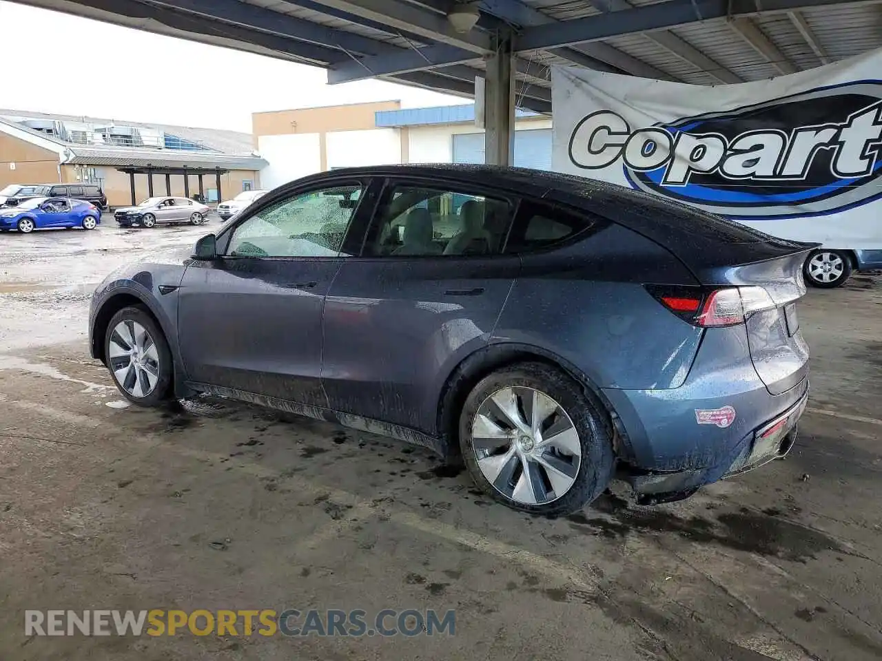 2 Photograph of a damaged car 7SAYGDEE0PF602616 TESLA MODEL Y 2023