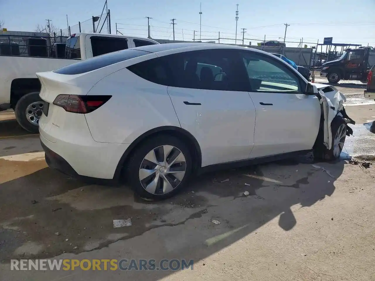3 Photograph of a damaged car 7SAYGDEE0PF612059 TESLA MODEL Y 2023
