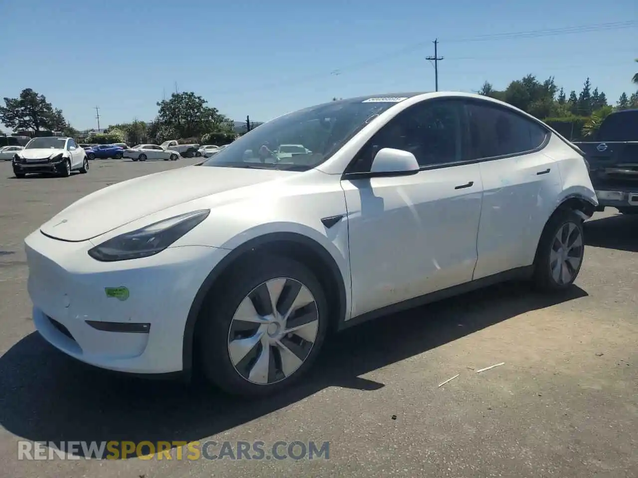1 Photograph of a damaged car 7SAYGDEE0PF669961 TESLA MODEL Y 2023