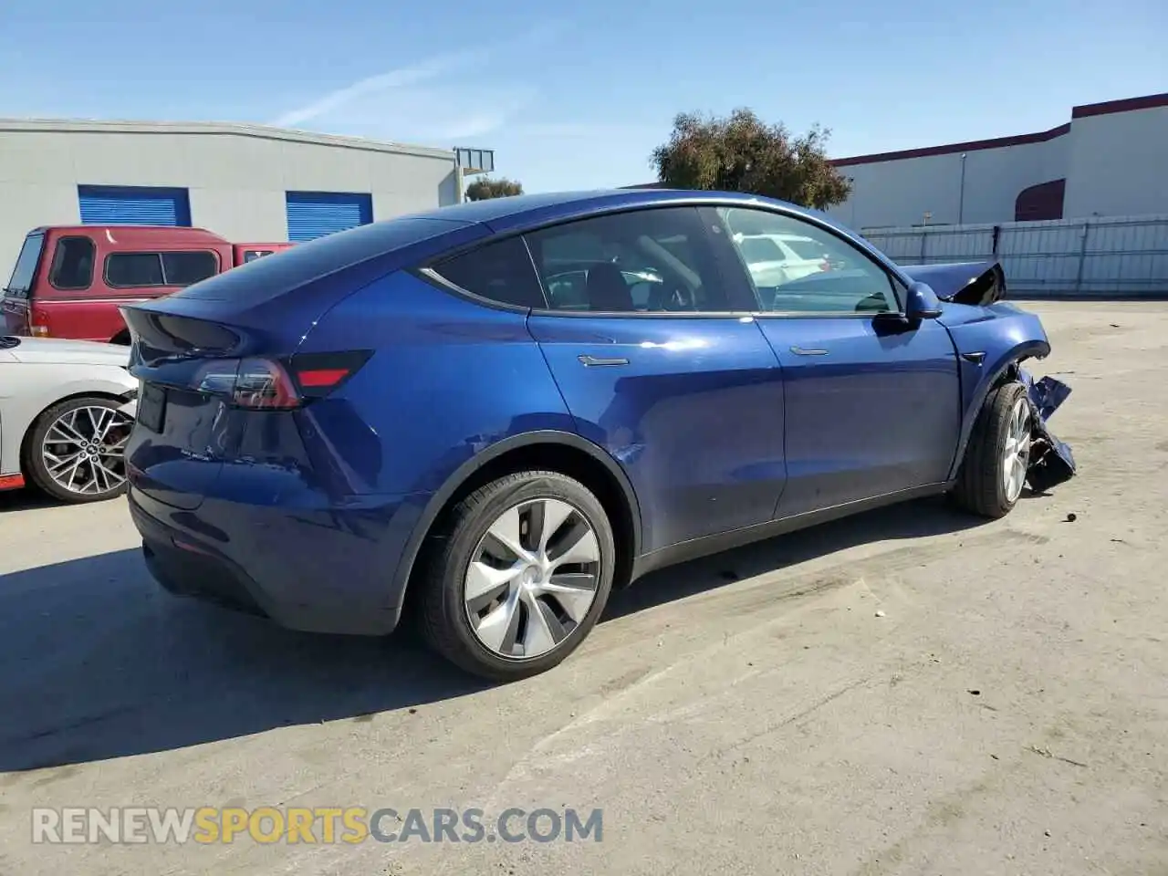 3 Photograph of a damaged car 7SAYGDEE0PF685576 TESLA MODEL Y 2023