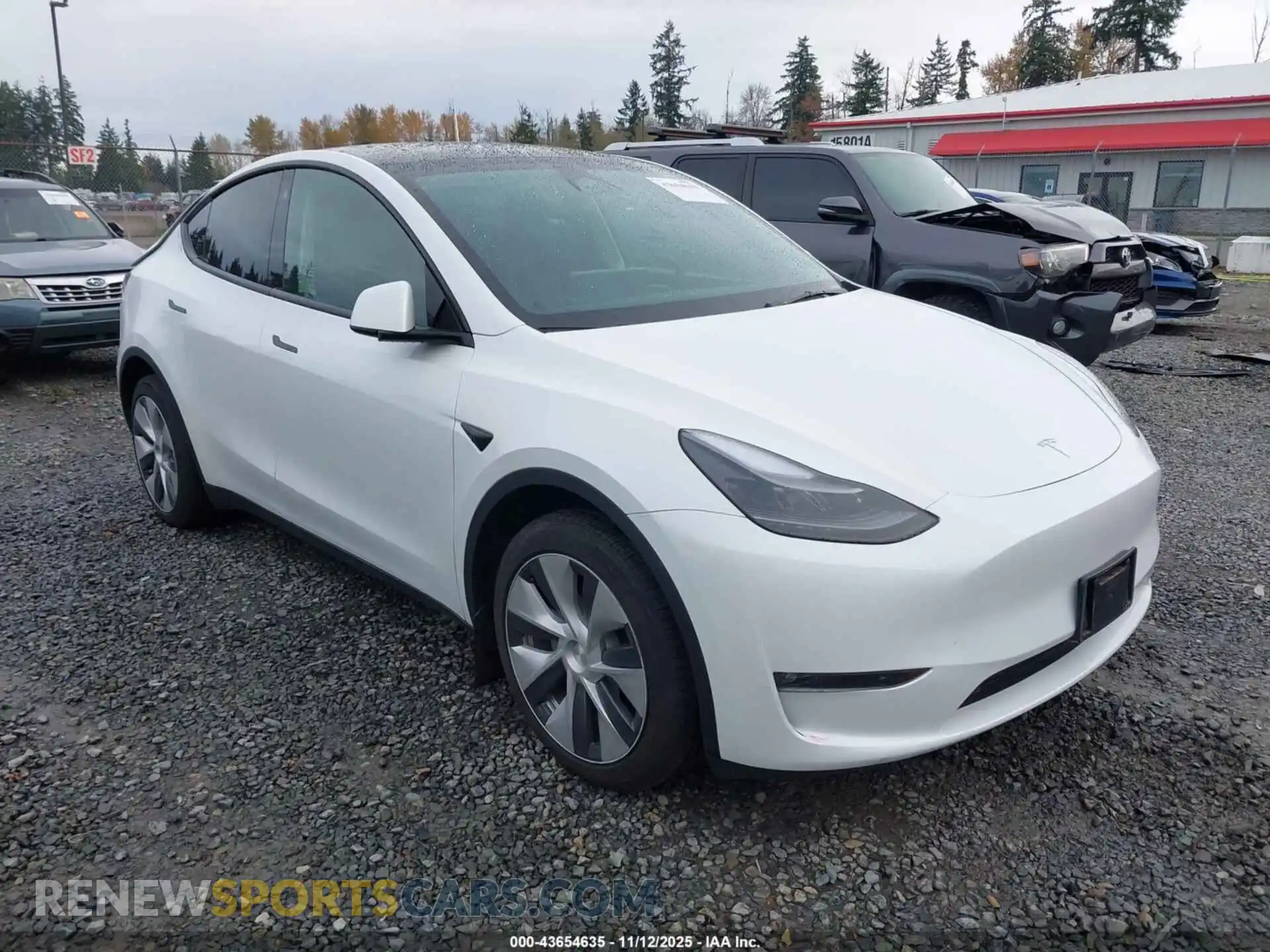 1 Photograph of a damaged car 7SAYGDEE0PF754492 TESLA MODEL Y 2023