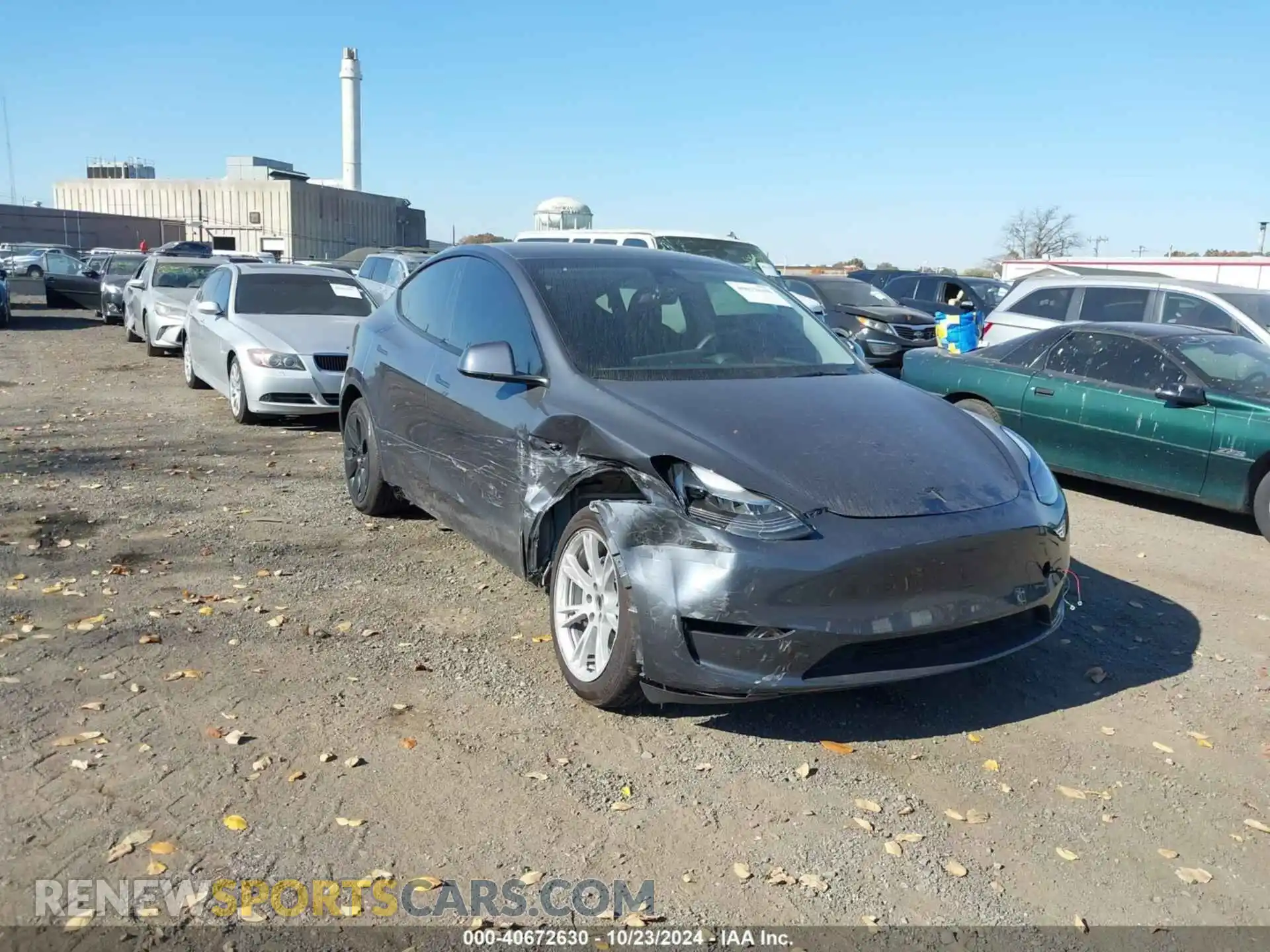 1 Photograph of a damaged car 7SAYGDEE0PF756369 TESLA MODEL Y 2023
