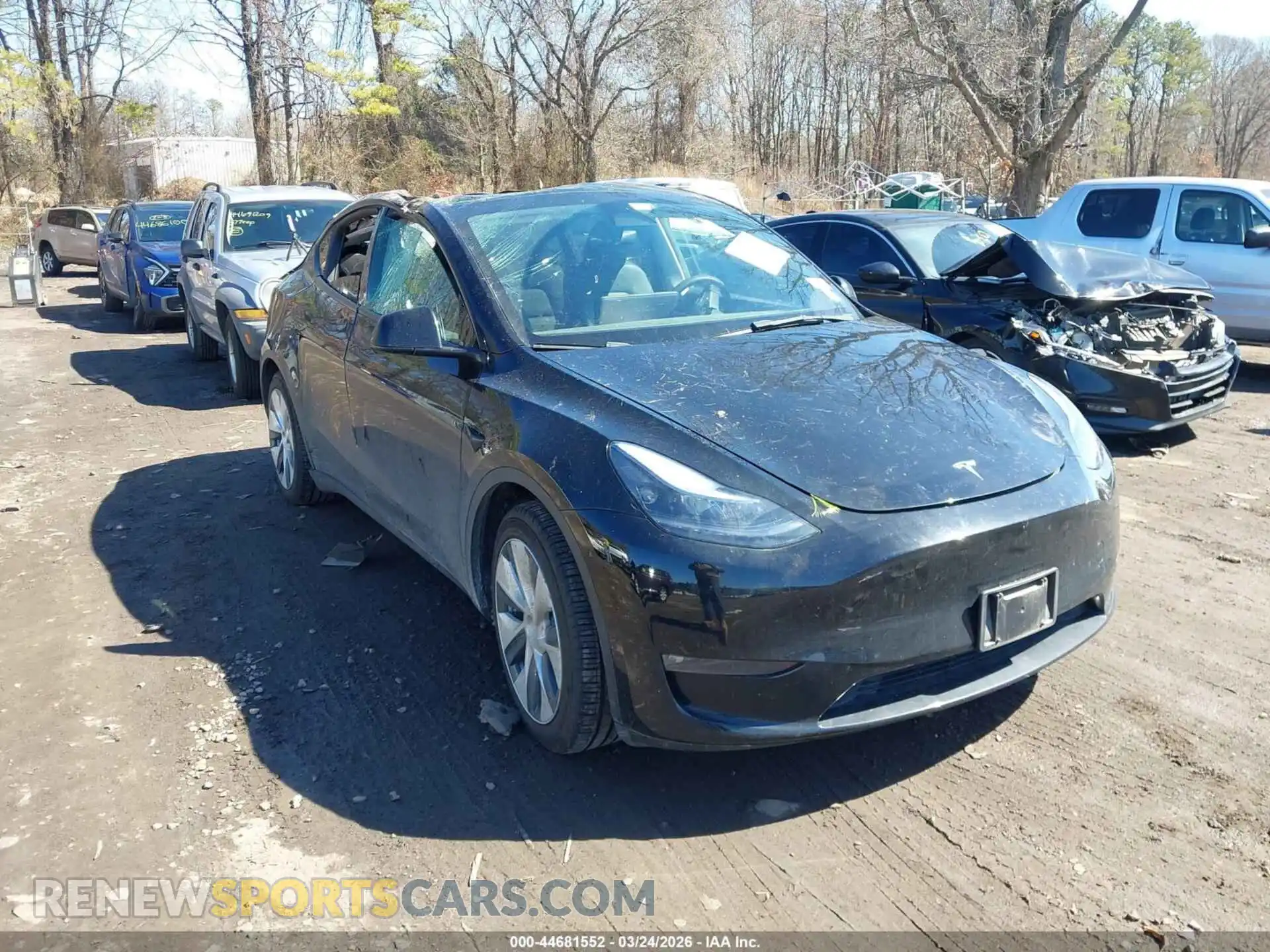 1 Photograph of a damaged car 7SAYGDEE0PF756842 TESLA MODEL Y 2023