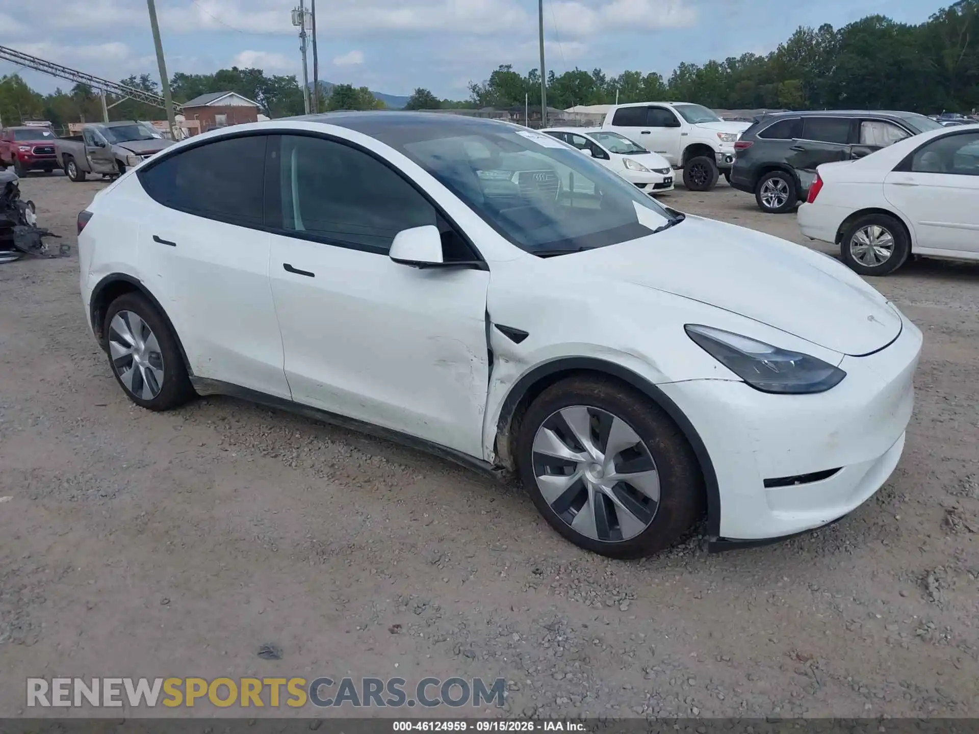1 Photograph of a damaged car 7SAYGDEE0PF758817 TESLA MODEL Y 2023