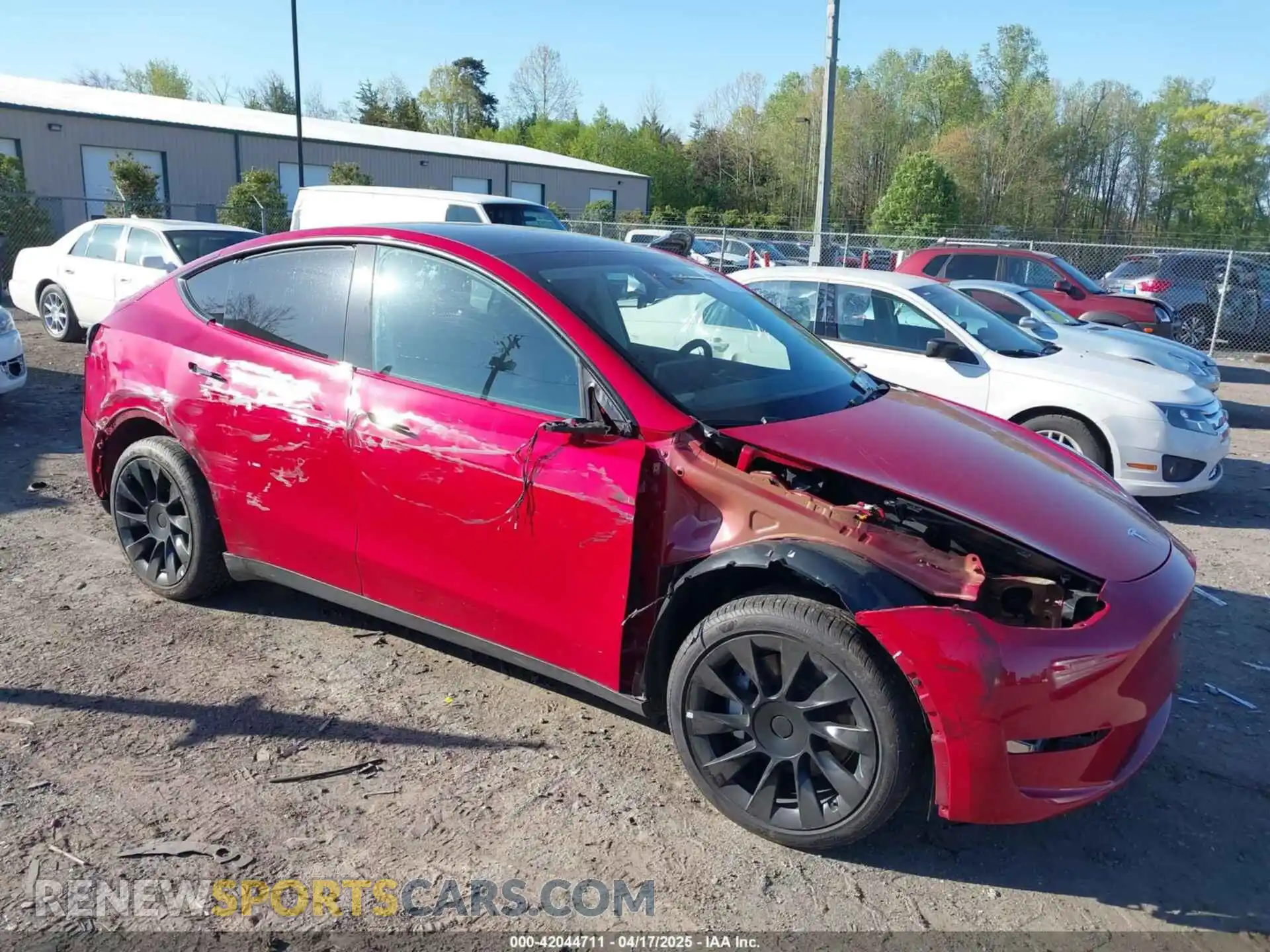 1 Фотография поврежденного автомобиля 7SAYGDEE0PF760969 TESLA MODEL Y 2023
