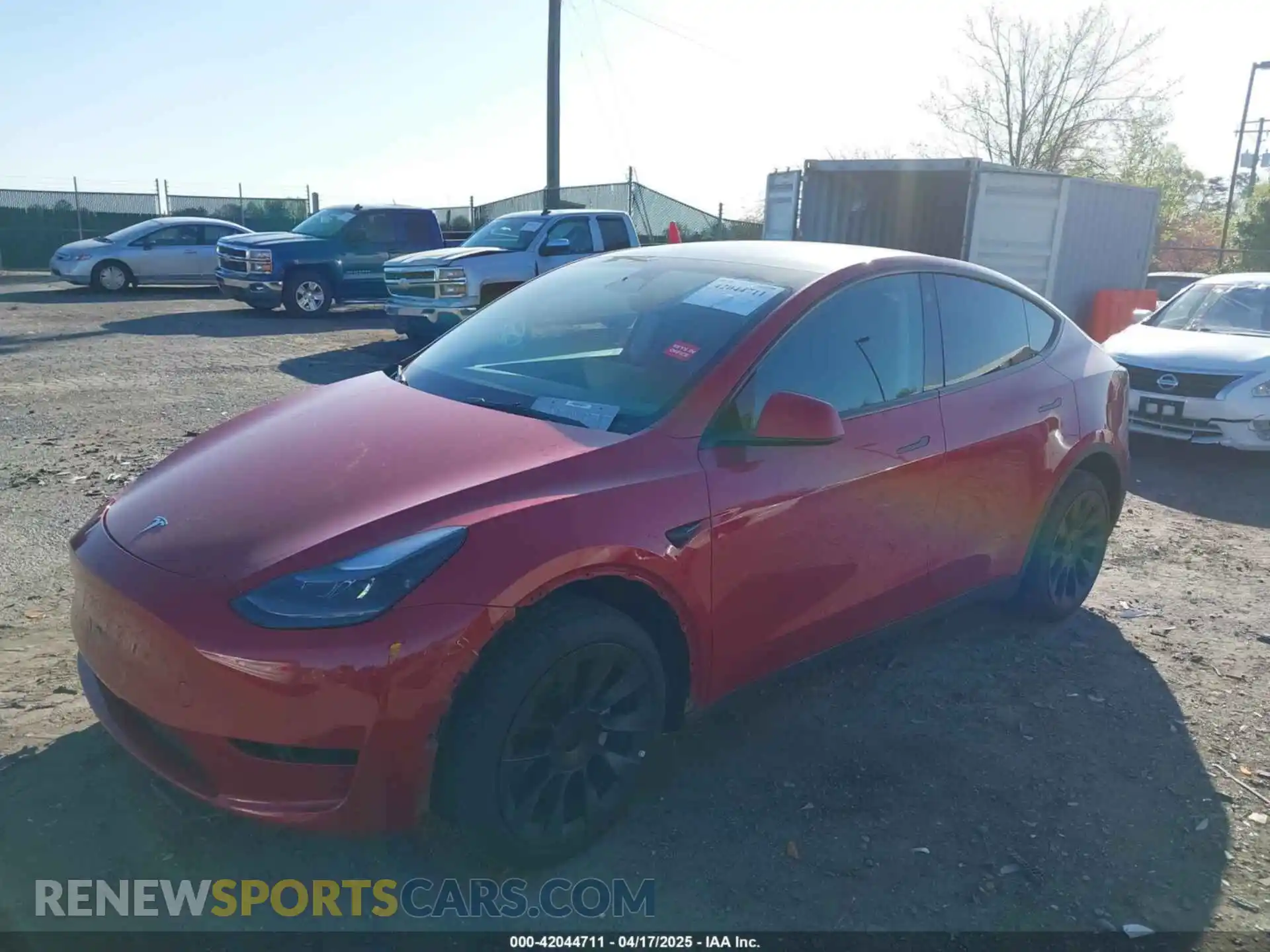 2 Фотография поврежденного автомобиля 7SAYGDEE0PF760969 TESLA MODEL Y 2023