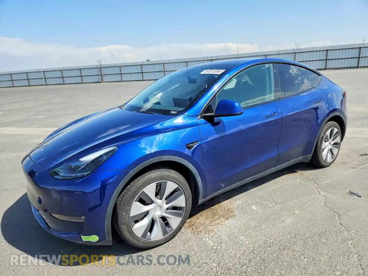 1 Photograph of a damaged car 7SAYGDEE0PF784334 TESLA MODEL Y 2023