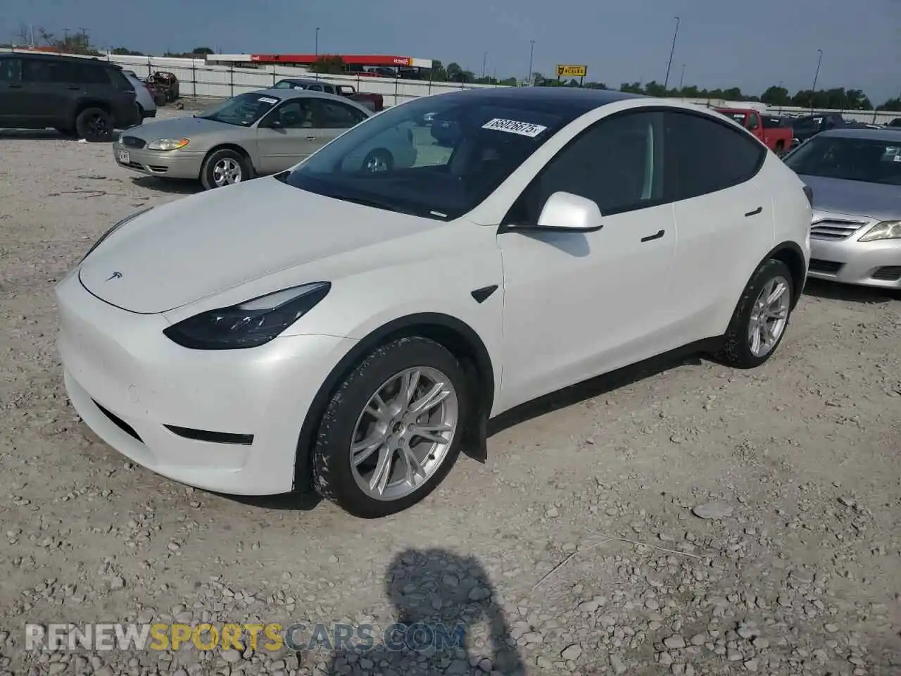 1 Photograph of a damaged car 7SAYGDEE0PF788447 TESLA MODEL Y 2023