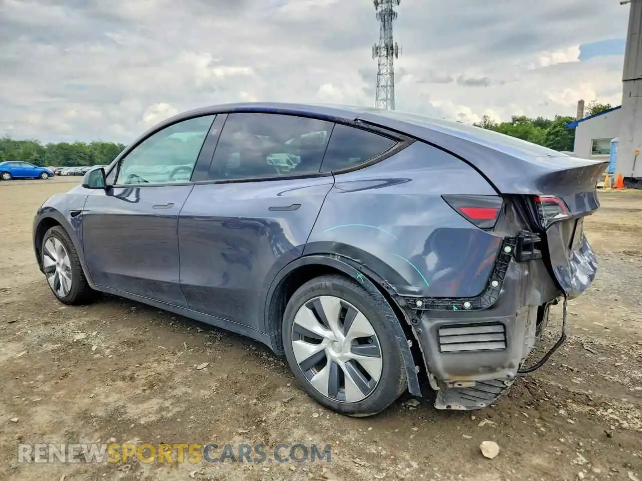 2 Photograph of a damaged car 7SAYGDEE0PF854396 TESLA MODEL Y 2023