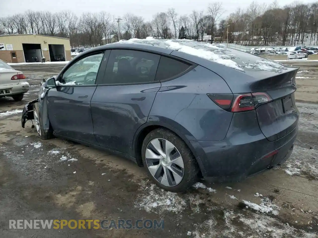 2 Photograph of a damaged car 7SAYGDEE0PF861266 TESLA MODEL Y 2023