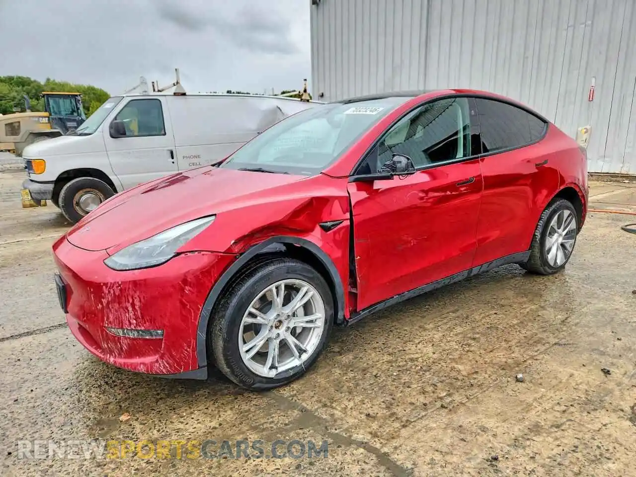 1 Photograph of a damaged car 7SAYGDEE0PF867486 TESLA MODEL Y 2023