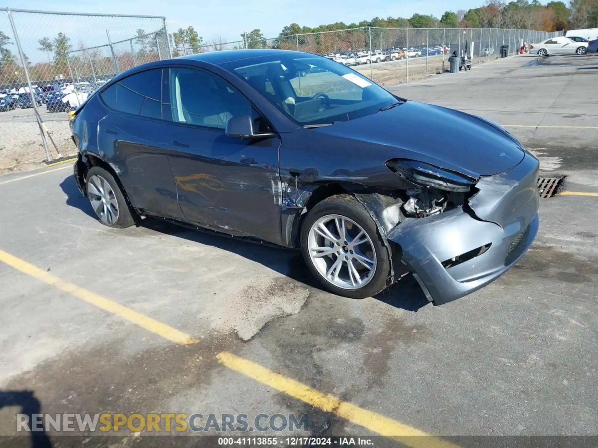 1 Photograph of a damaged car 7SAYGDEE0PF881601 TESLA MODEL Y 2023