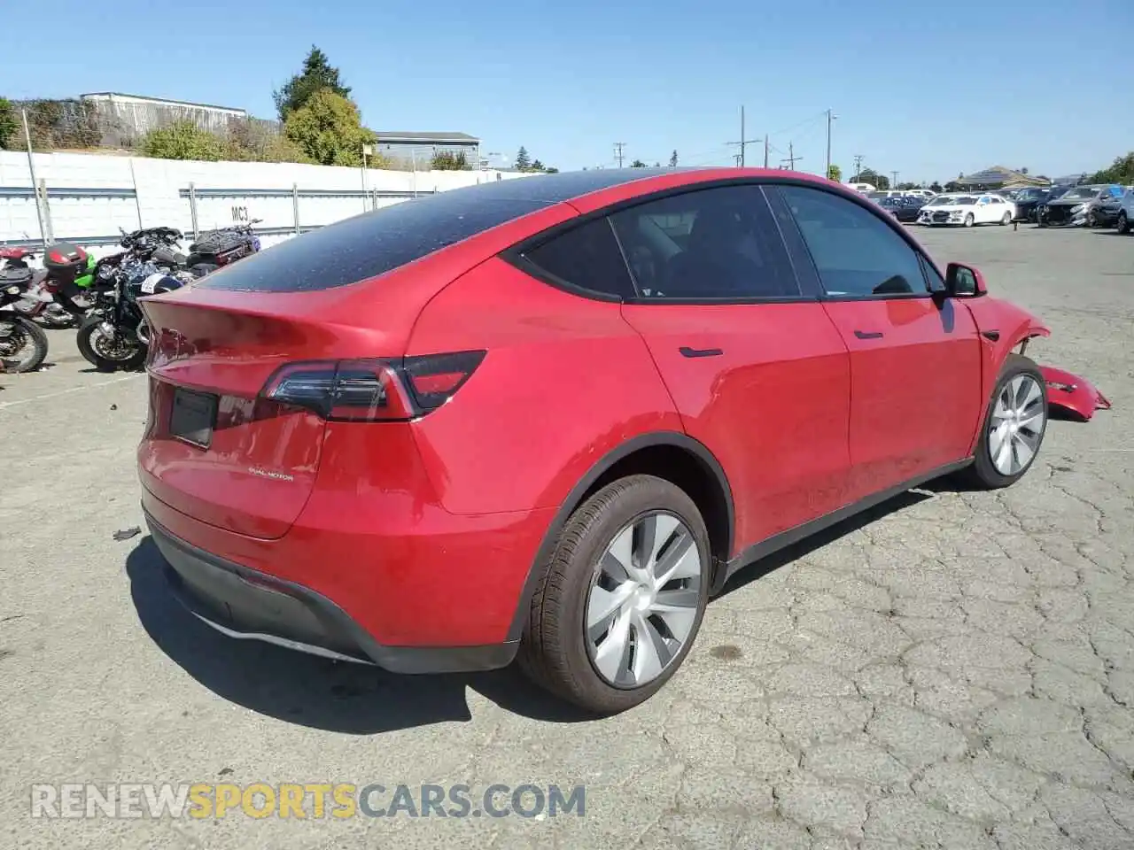 3 Photograph of a damaged car 7SAYGDEE0PF883266 TESLA MODEL Y 2023