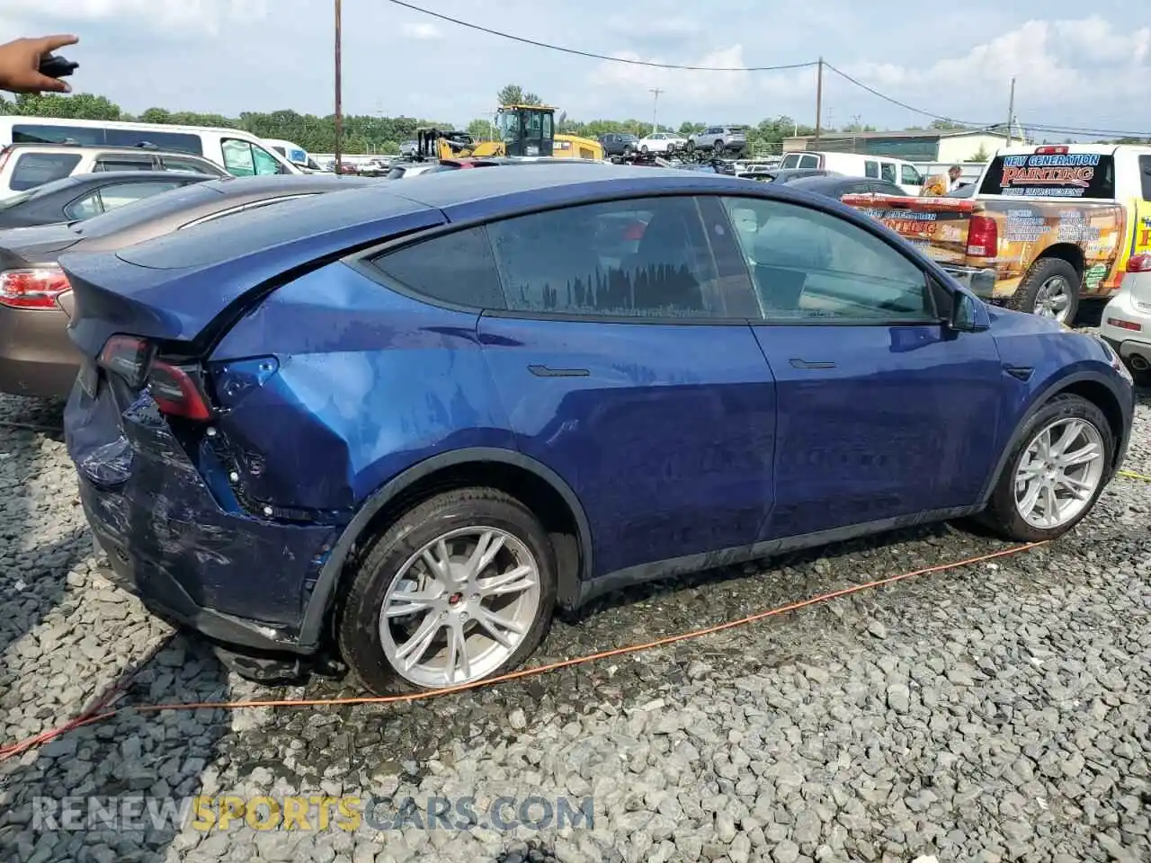 3 Photograph of a damaged car 7SAYGDEE0PF894963 TESLA MODEL Y 2023