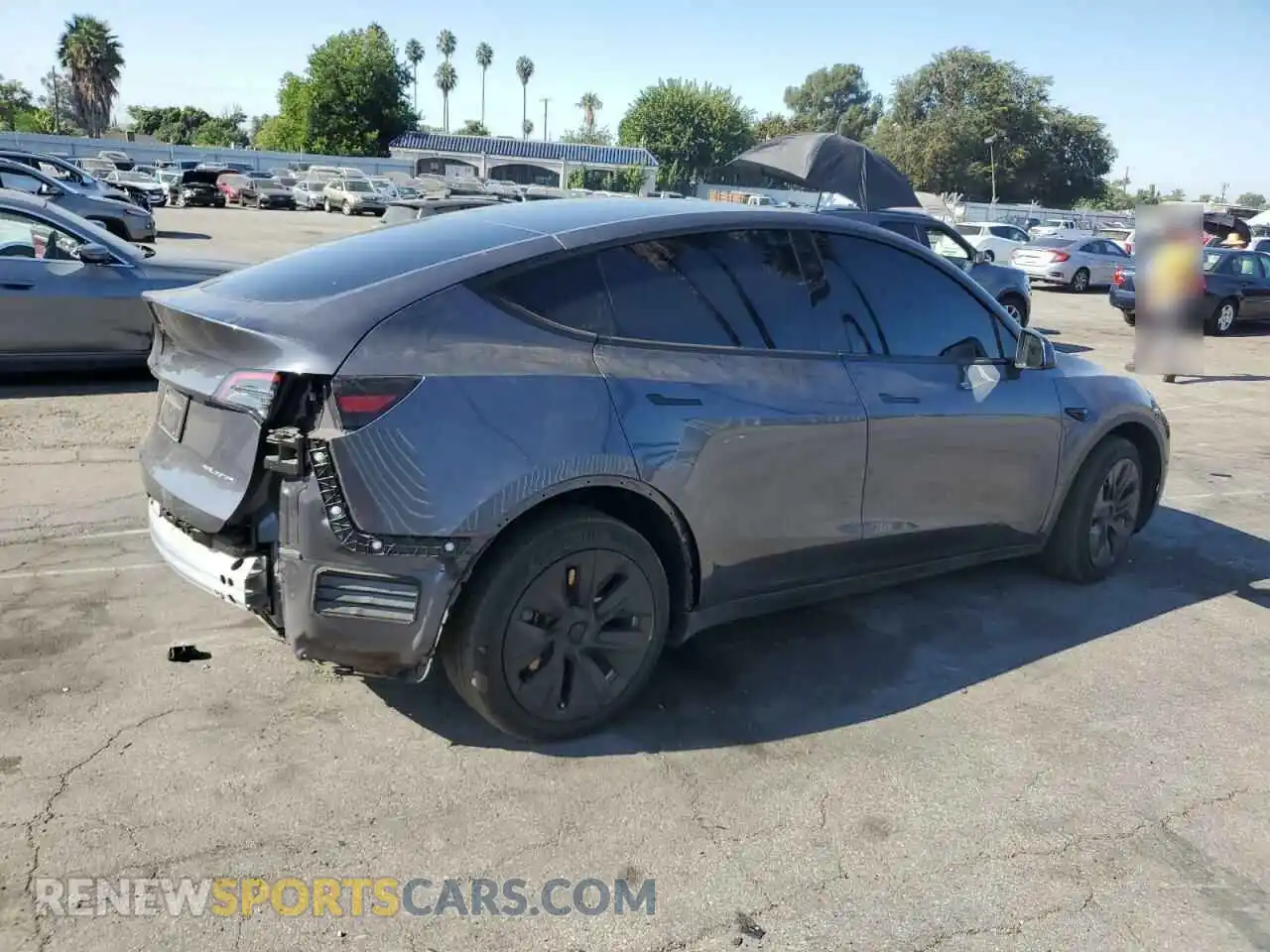 3 Photograph of a damaged car 7SAYGDEE0PF917741 TESLA MODEL Y 2023