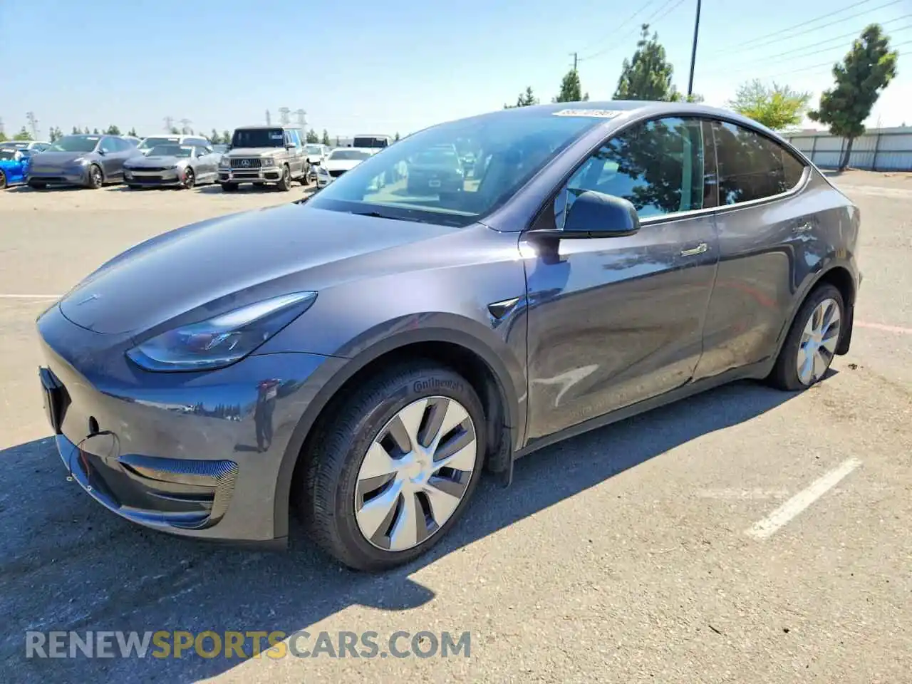 1 Photograph of a damaged car 7SAYGDEE0PF924608 TESLA MODEL Y 2023