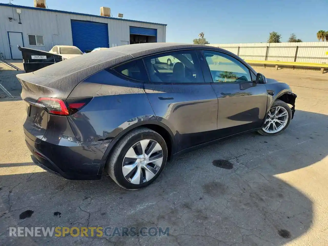 3 fotografías del automóvil dañado 7SAYGDEE0PF927251 TESLA MODEL Y 2023