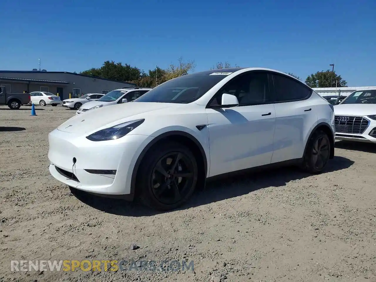 1 Photograph of a damaged car 7SAYGDEE0PF927458 TESLA MODEL Y 2023