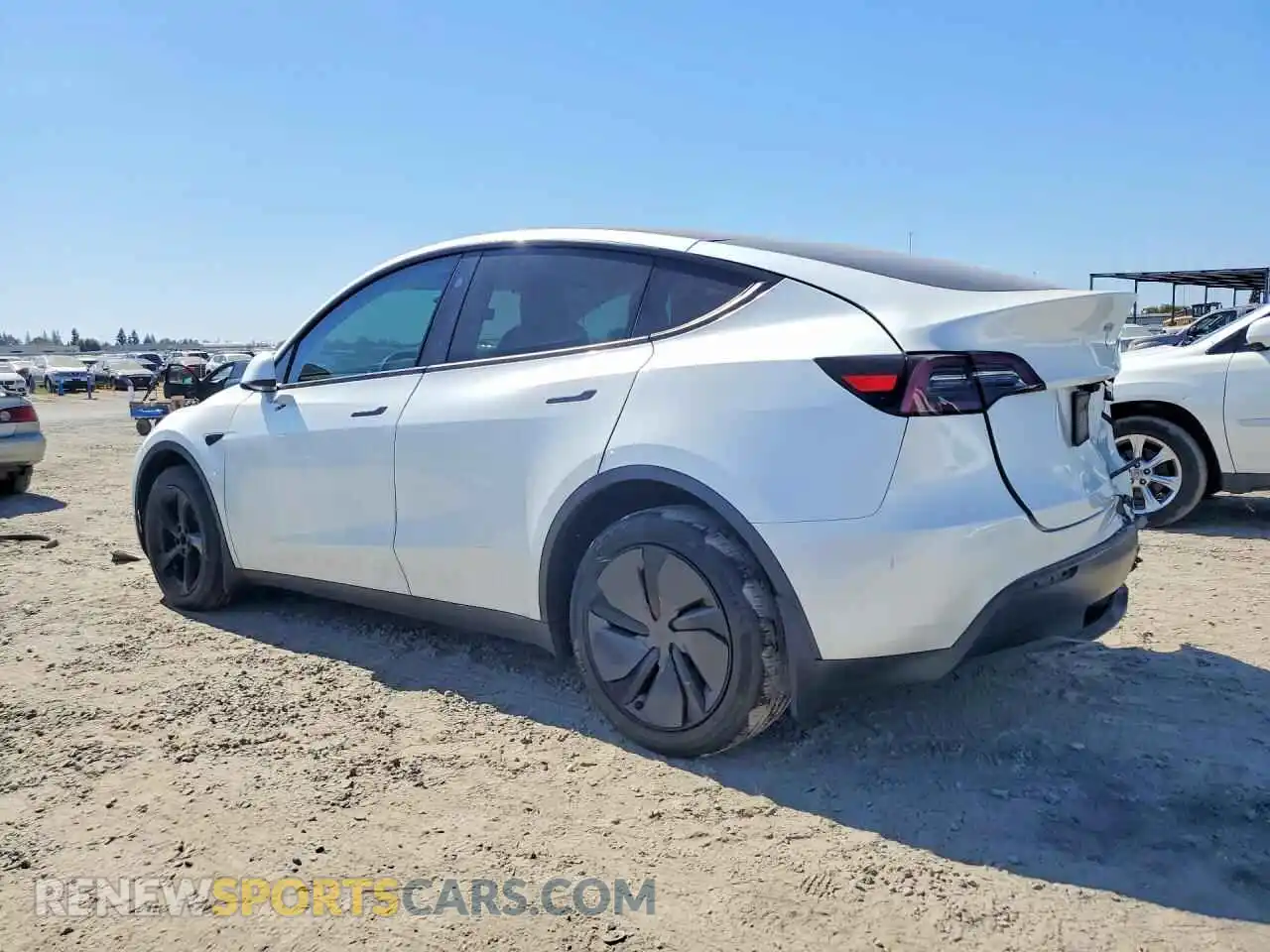 2 Photograph of a damaged car 7SAYGDEE0PF927458 TESLA MODEL Y 2023