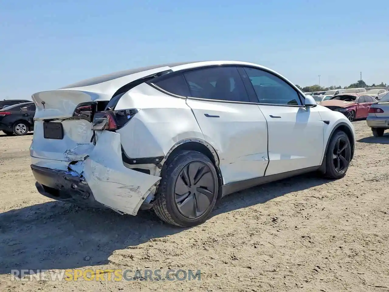 3 Photograph of a damaged car 7SAYGDEE0PF927458 TESLA MODEL Y 2023