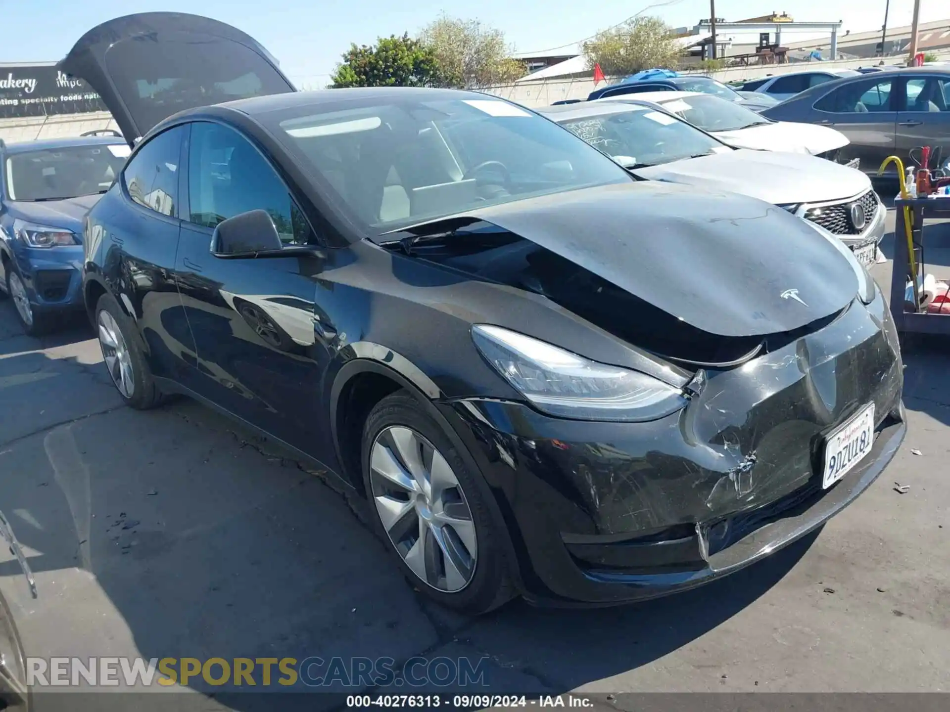 1 Photograph of a damaged car 7SAYGDEE1PA033207 TESLA MODEL Y 2023