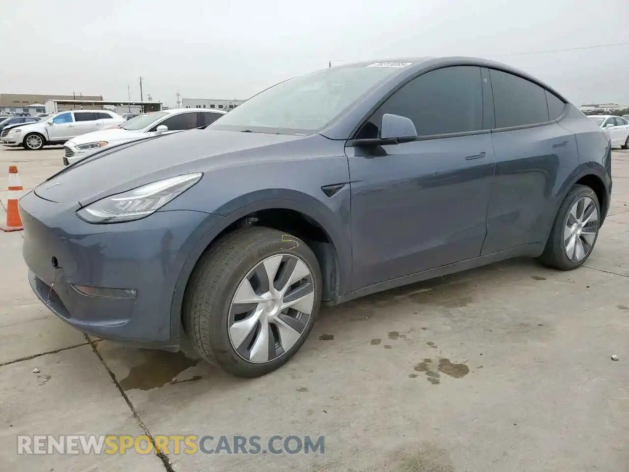 1 Photograph of a damaged car 7SAYGDEE1PA042327 TESLA MODEL Y 2023