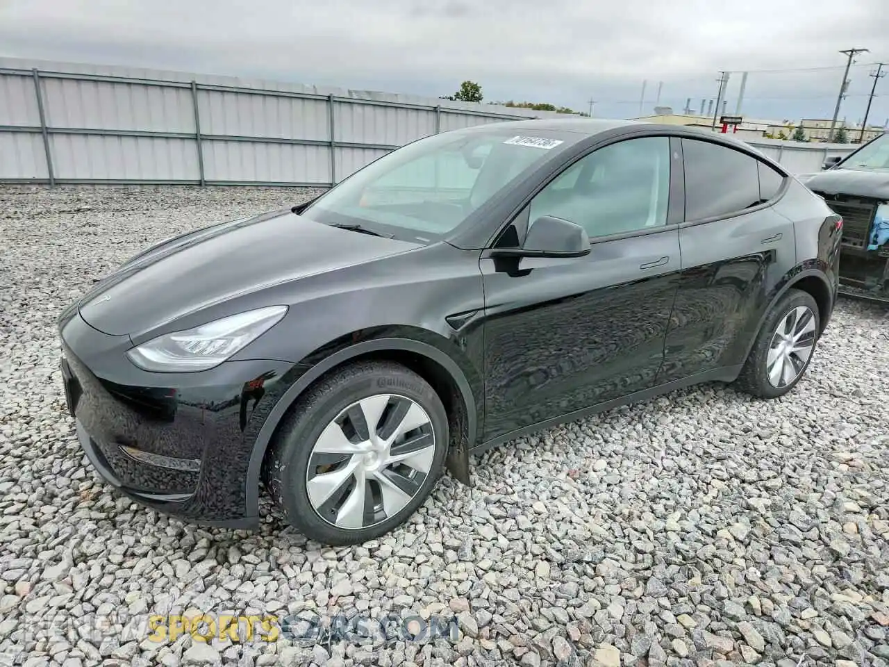 1 Photograph of a damaged car 7SAYGDEE1PA053344 TESLA MODEL Y 2023