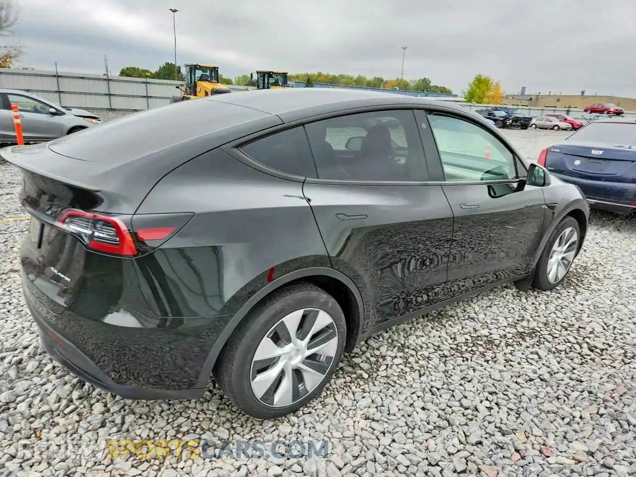 3 Photograph of a damaged car 7SAYGDEE1PA053344 TESLA MODEL Y 2023