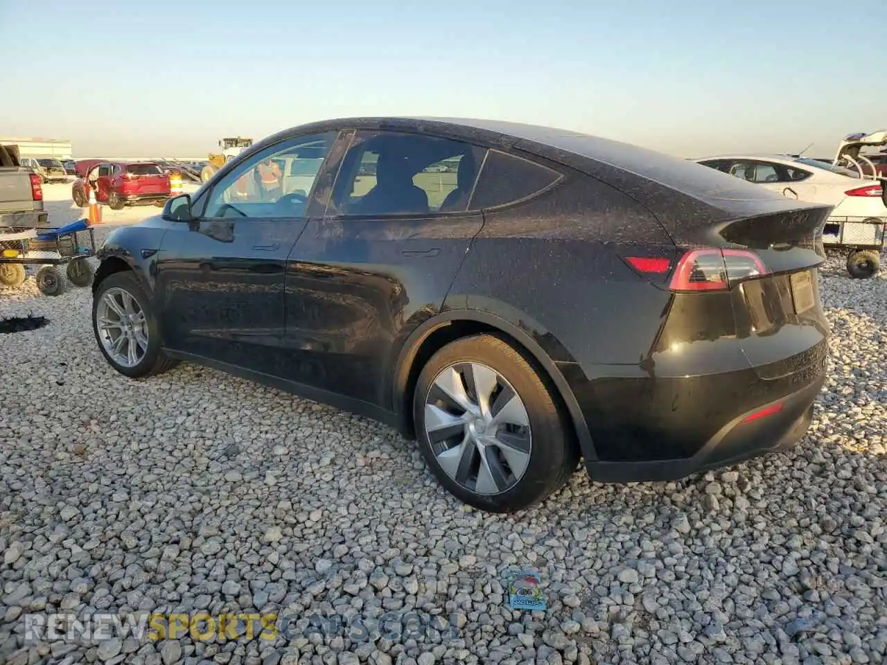 2 Photograph of a damaged car 7SAYGDEE1PA078373 TESLA MODEL Y 2023
