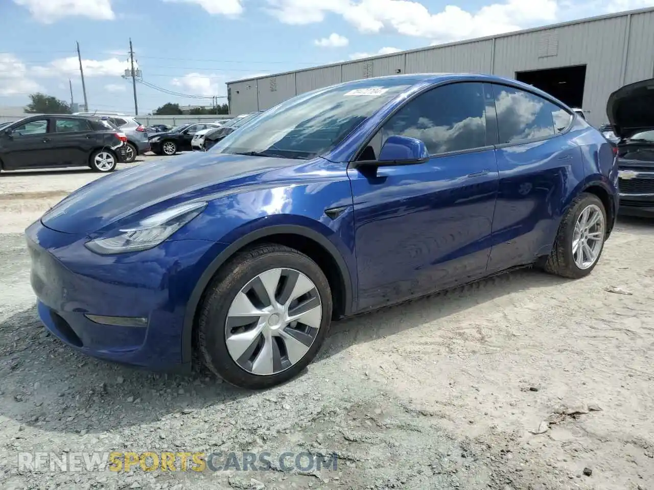 1 Photograph of a damaged car 7SAYGDEE1PA094721 TESLA MODEL Y 2023