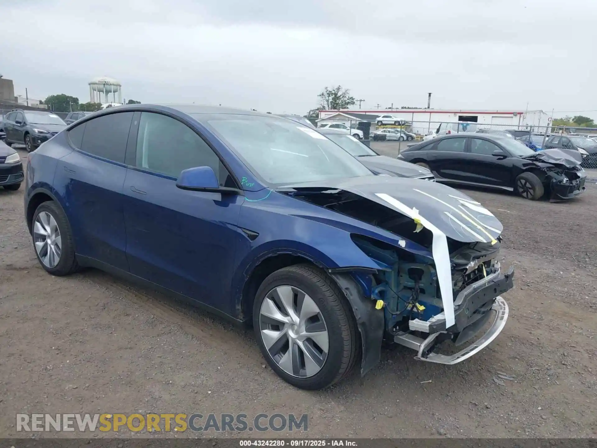 1 Photograph of a damaged car 7SAYGDEE1PA099062 TESLA MODEL Y 2023