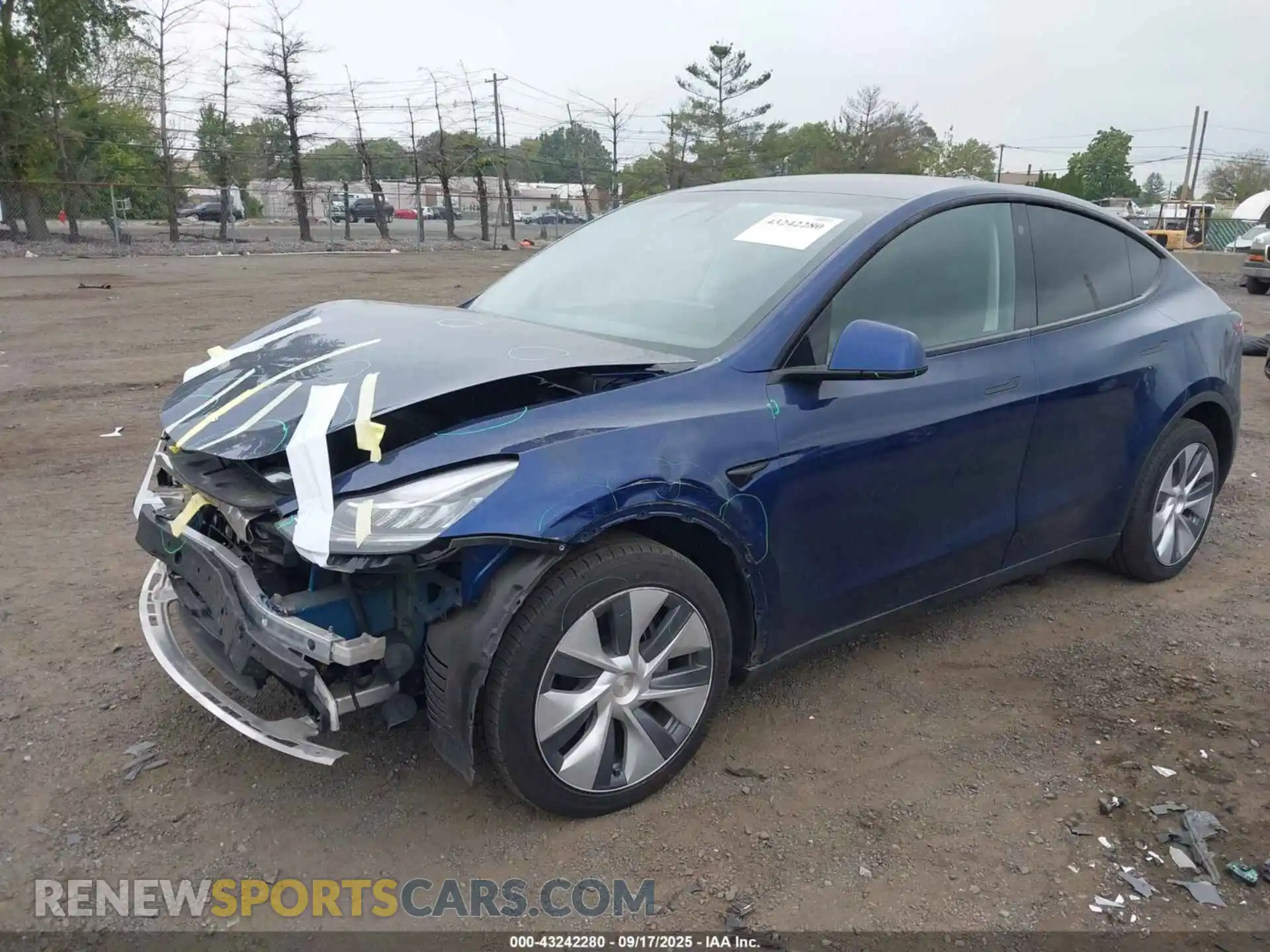 2 Photograph of a damaged car 7SAYGDEE1PA099062 TESLA MODEL Y 2023