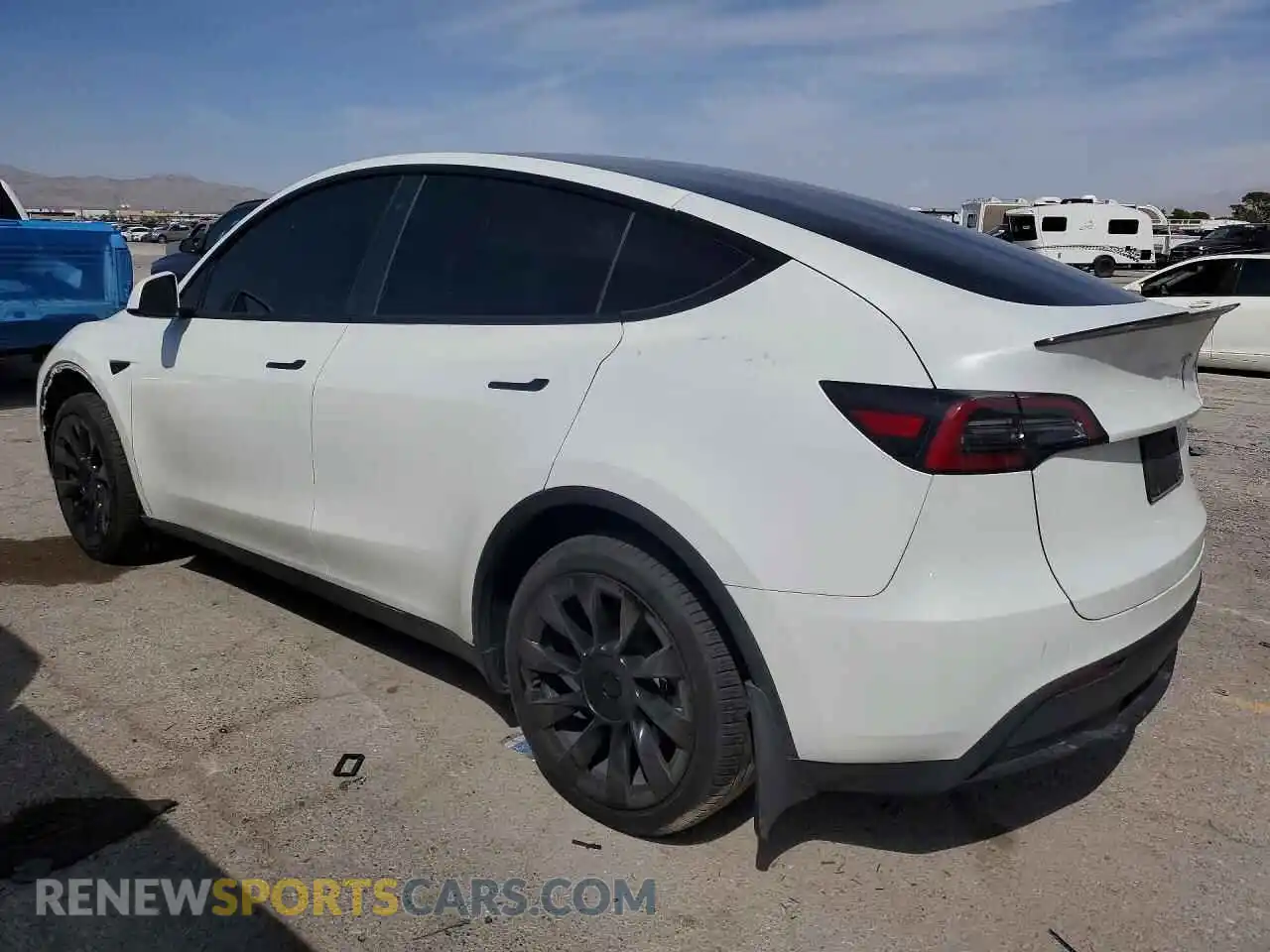 2 Фотография поврежденного автомобиля 7SAYGDEE1PA099479 TESLA MODEL Y 2023