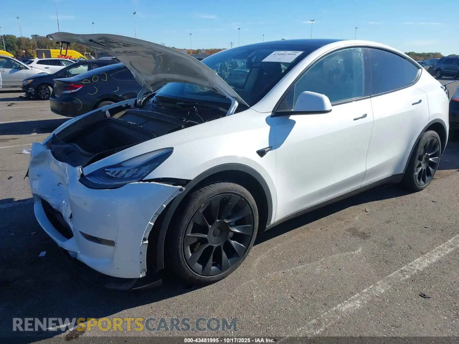 2 Photograph of a damaged car 7SAYGDEE1PA110416 TESLA MODEL Y 2023
