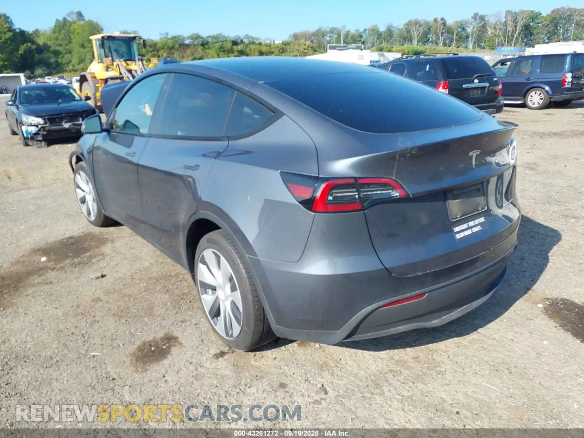 3 fotografías del automóvil dañado 7SAYGDEE1PA119472 TESLA MODEL Y 2023