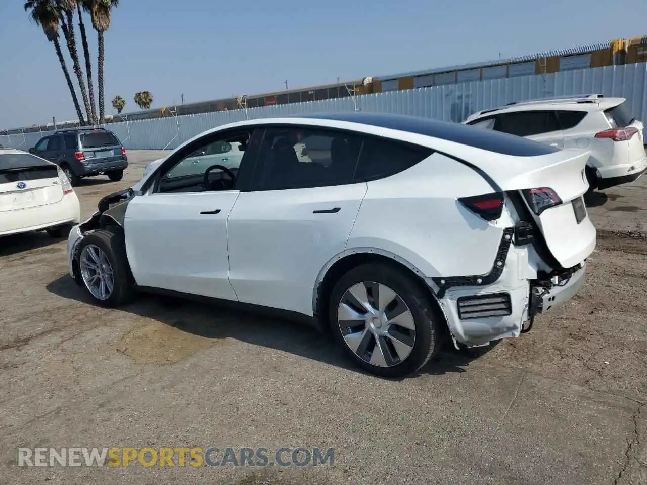 2 Photograph of a damaged car 7SAYGDEE1PA120380 TESLA MODEL Y 2023
