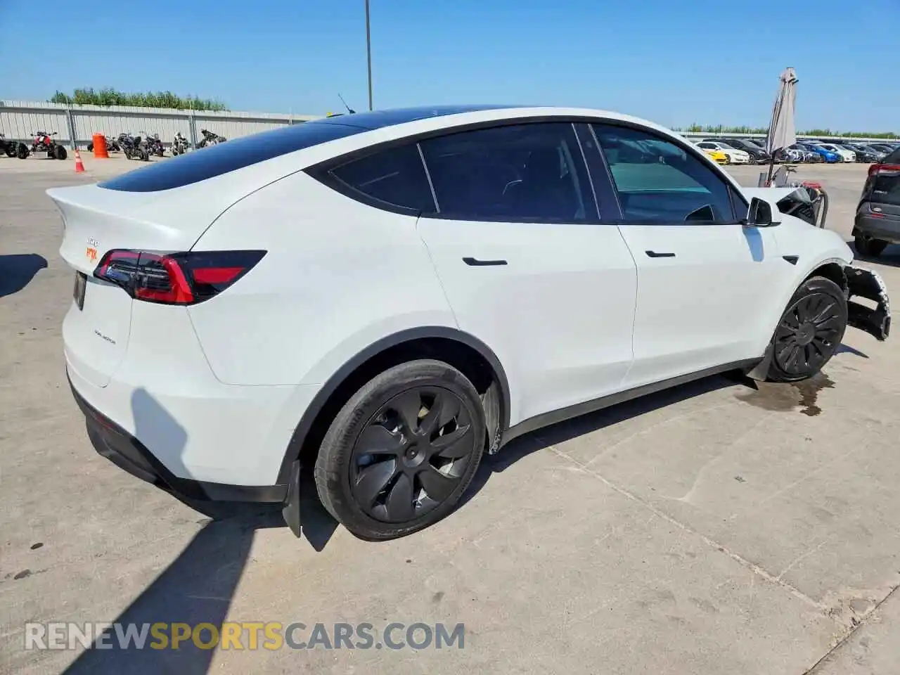 3 Photograph of a damaged car 7SAYGDEE1PA120637 TESLA MODEL Y 2023