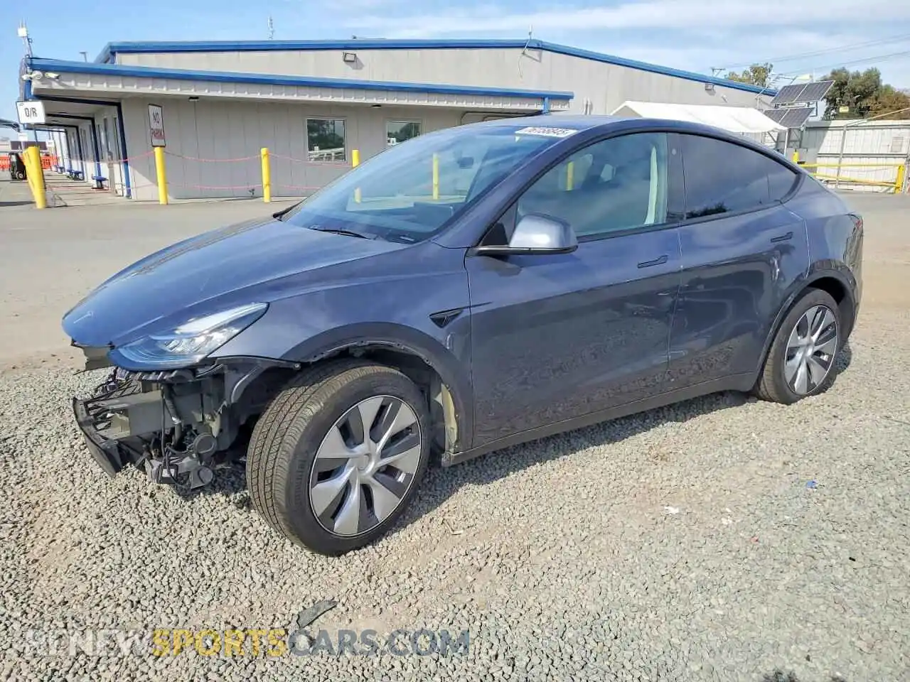 1 Photograph of a damaged car 7SAYGDEE1PA123344 TESLA MODEL Y 2023