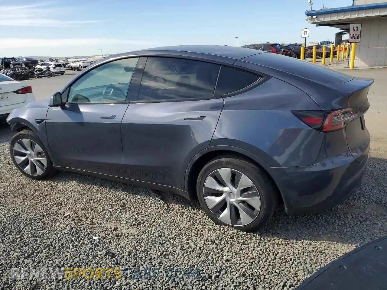 2 Photograph of a damaged car 7SAYGDEE1PA123344 TESLA MODEL Y 2023