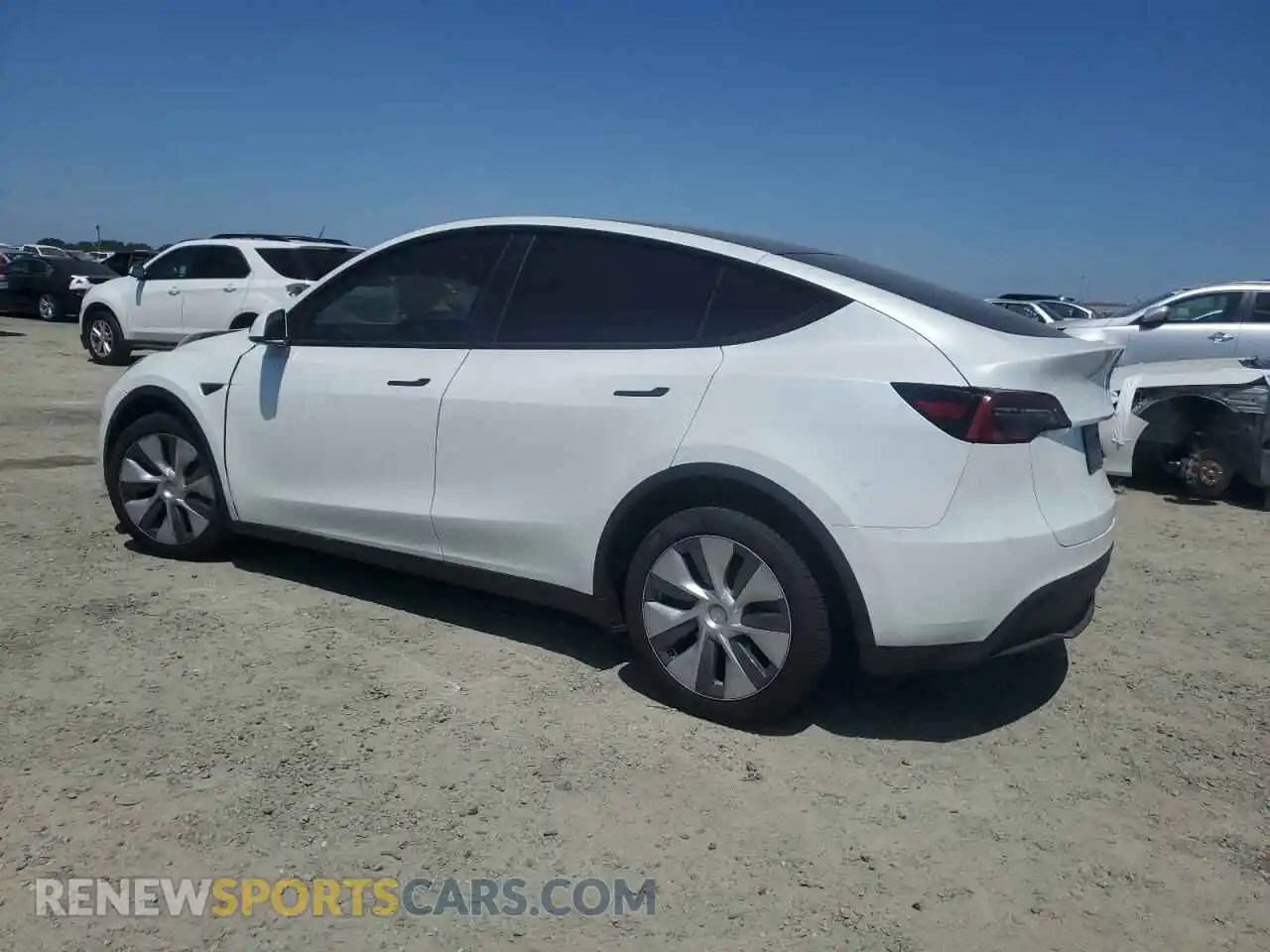 2 Photograph of a damaged car 7SAYGDEE1PA128415 TESLA MODEL Y 2023