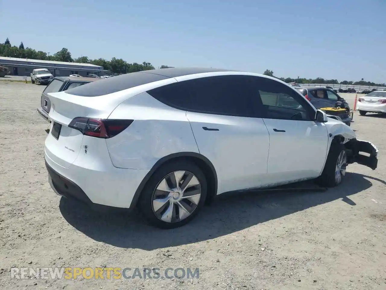 3 Photograph of a damaged car 7SAYGDEE1PA128415 TESLA MODEL Y 2023