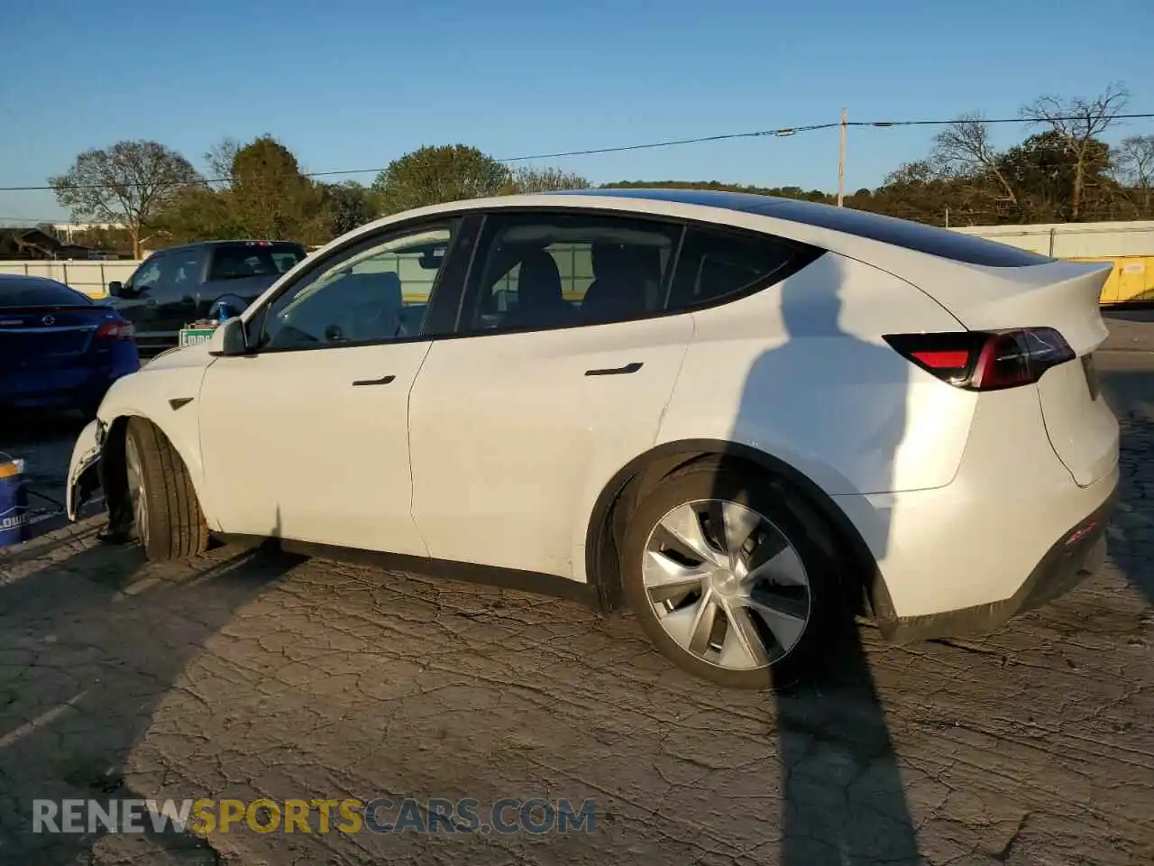 2 Photograph of a damaged car 7SAYGDEE1PA129001 TESLA MODEL Y 2023