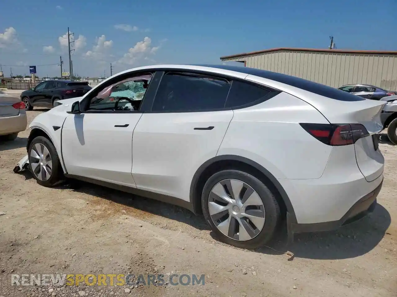 2 Photograph of a damaged car 7SAYGDEE1PA131024 TESLA MODEL Y 2023