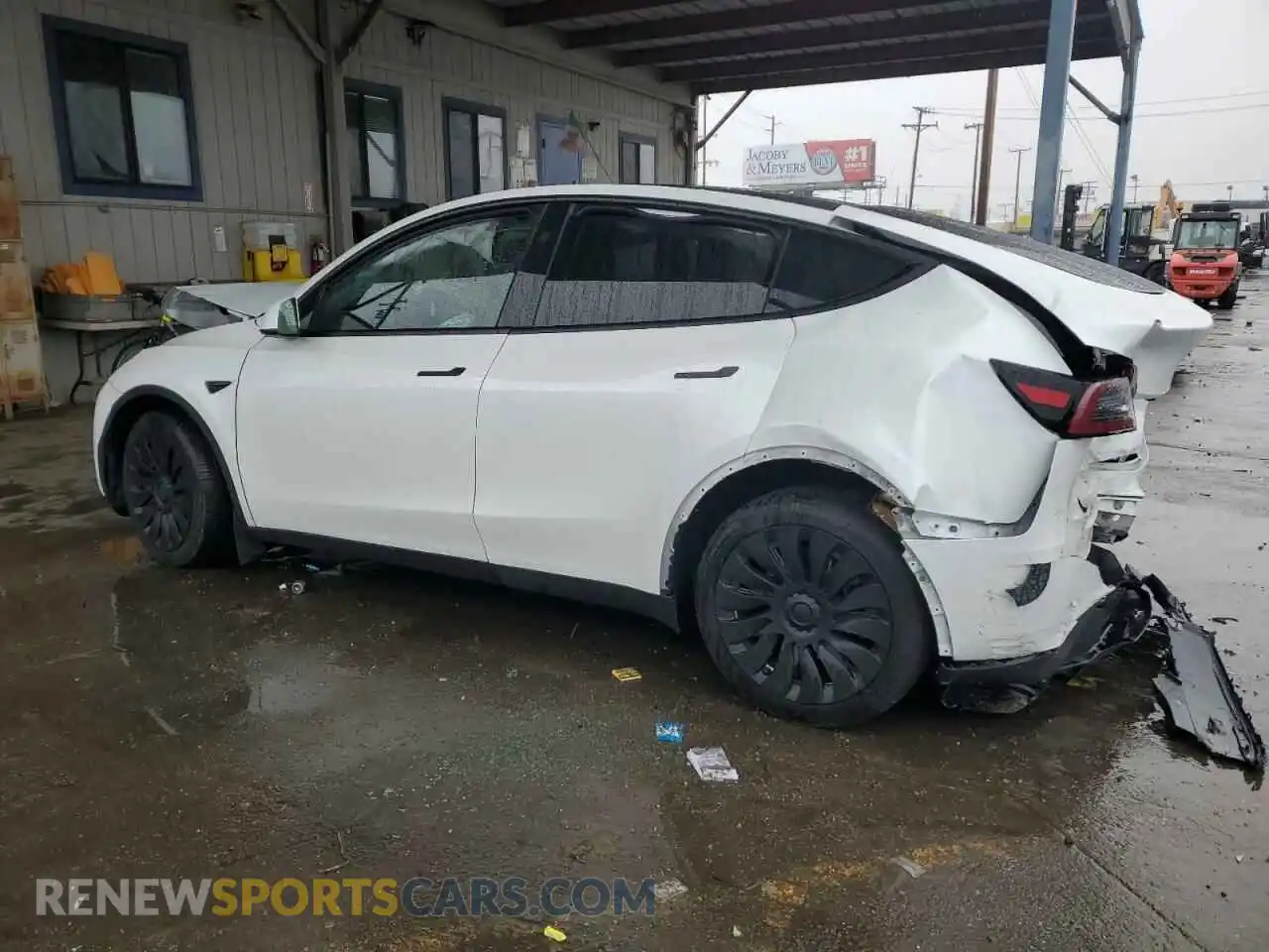2 Photograph of a damaged car 7SAYGDEE1PA131217 TESLA MODEL Y 2023